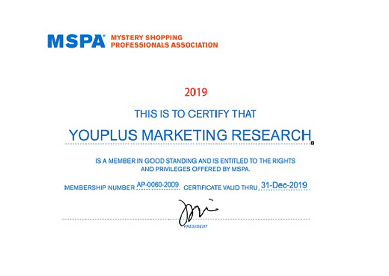 Certified Member of MSPA