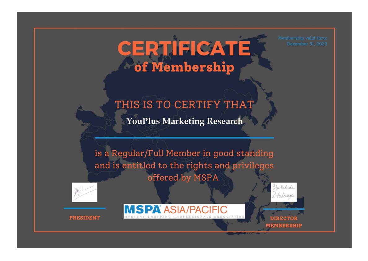 Certified Member of MSPA