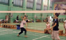 Summer Badminton Competition in June 2014